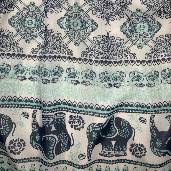 NWT Boho Adorable Summer Dress sheer with slip XS - Picture 7 of 8